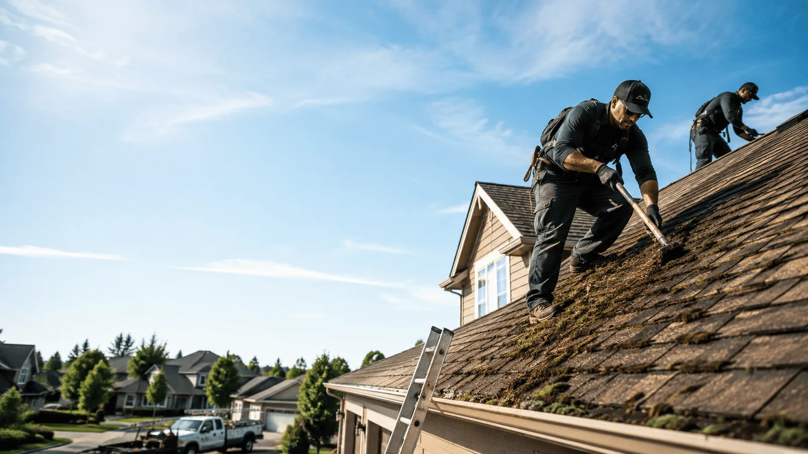 Roof Moss Removal in Mount Victory, OH near me